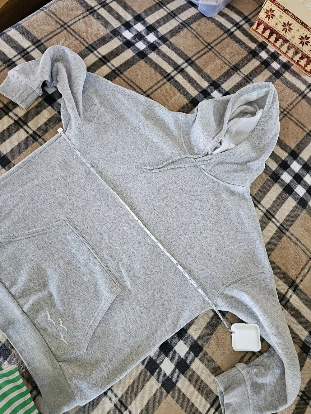 Lazypants Light Gray Pullover Hoodie - Picture 7 of 10